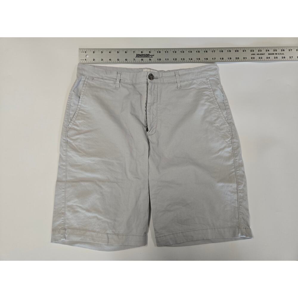 Goodfellow Linden Khaki Shorts Mens 34 Stretch Casual Chino